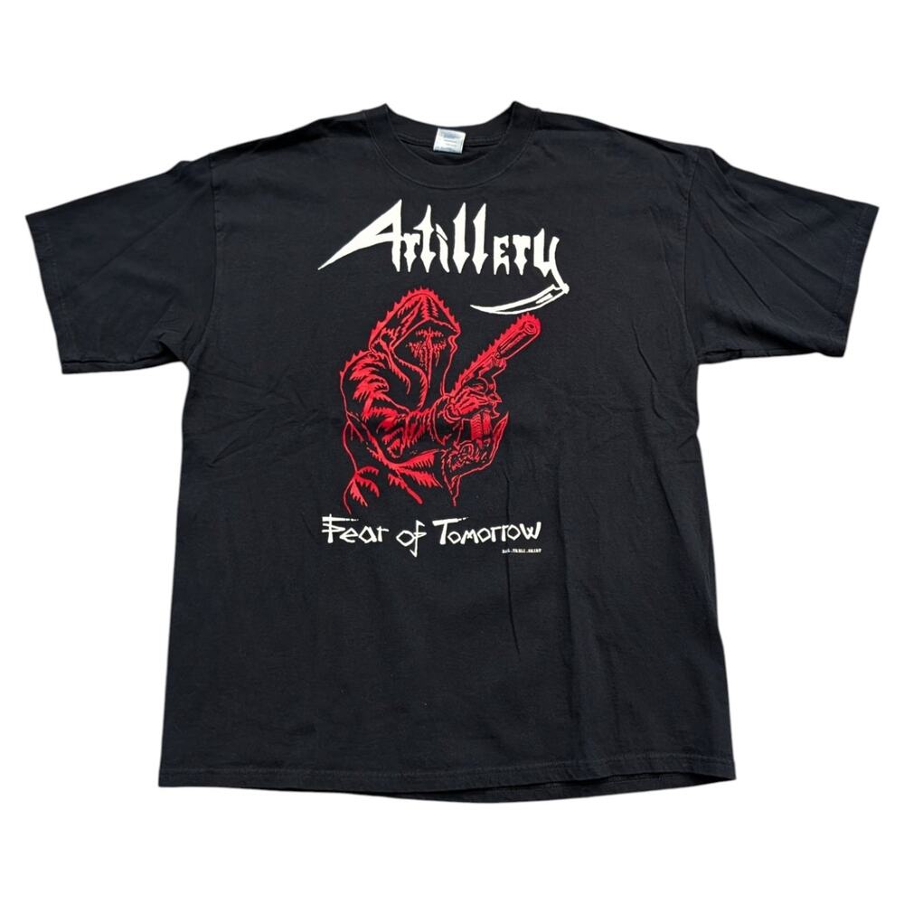 Mid 2000s Artillery Fear of Tomorrow Metal t shirt